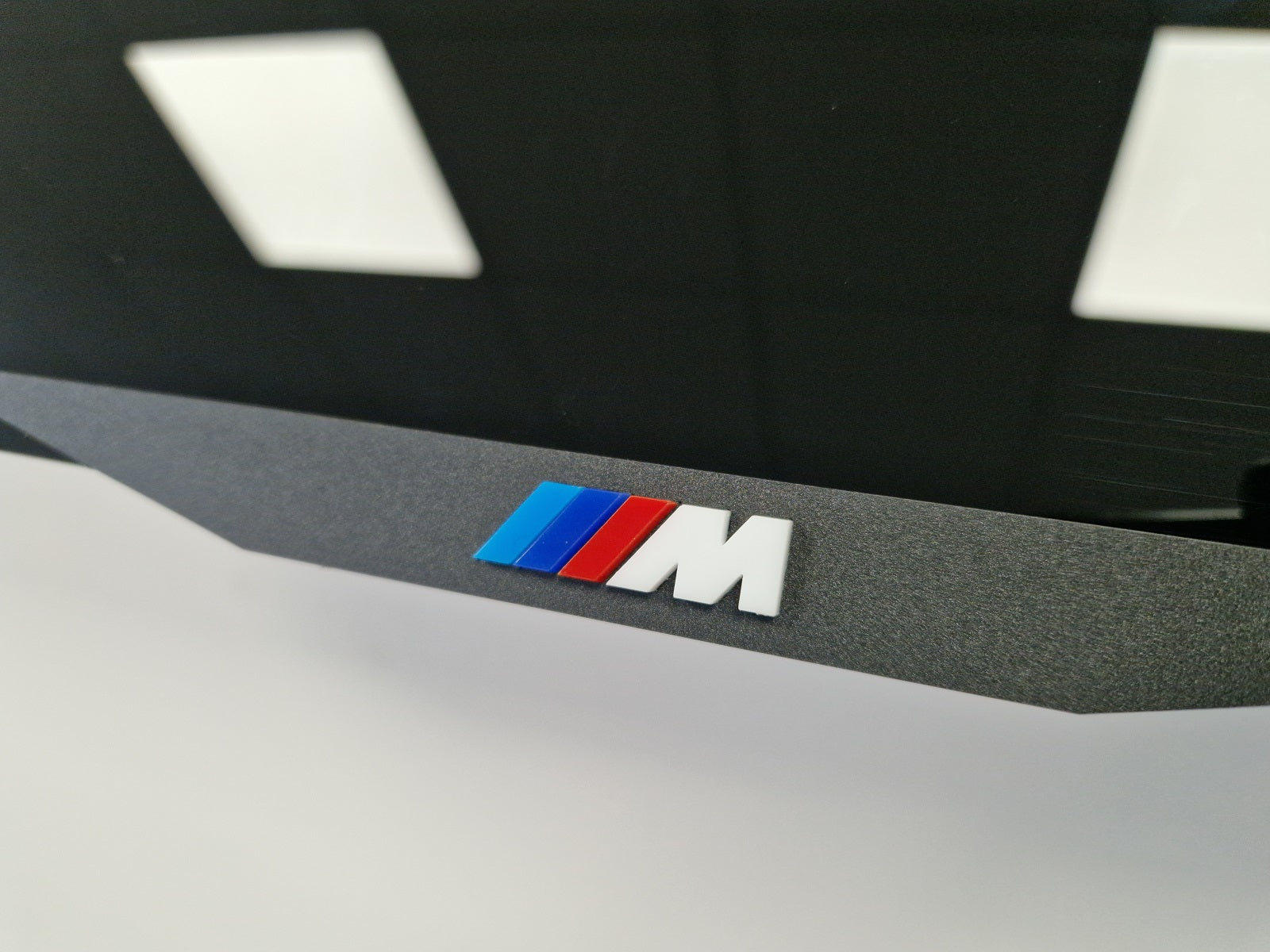 BMW M car number plate holder frame surround