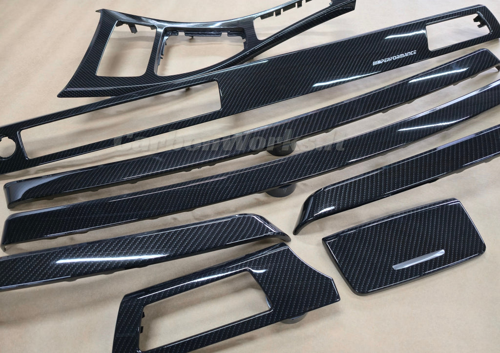 BMW 3 series E90 carbon interior decorative trims