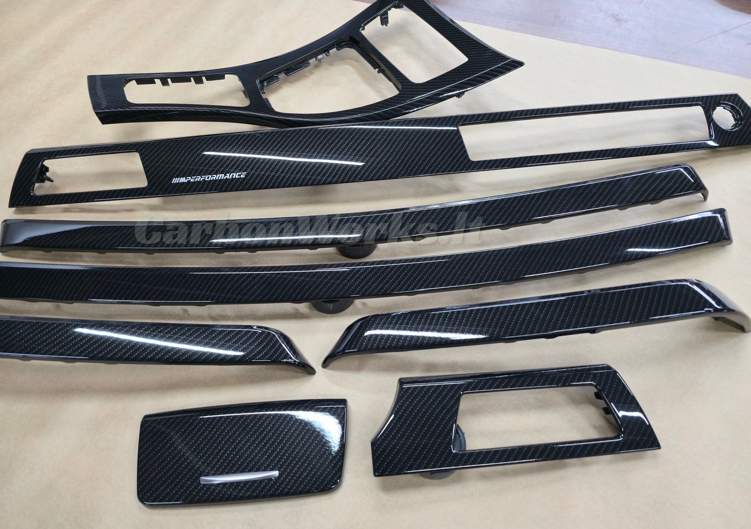 BMW 3 series E90 Carbon interior decorative trims RHD