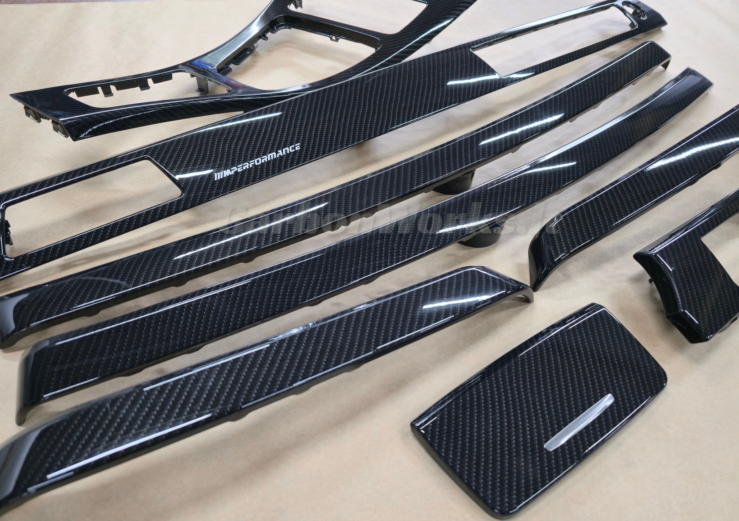 BMW 3 series E90 Carbon interior decorative trims RHD