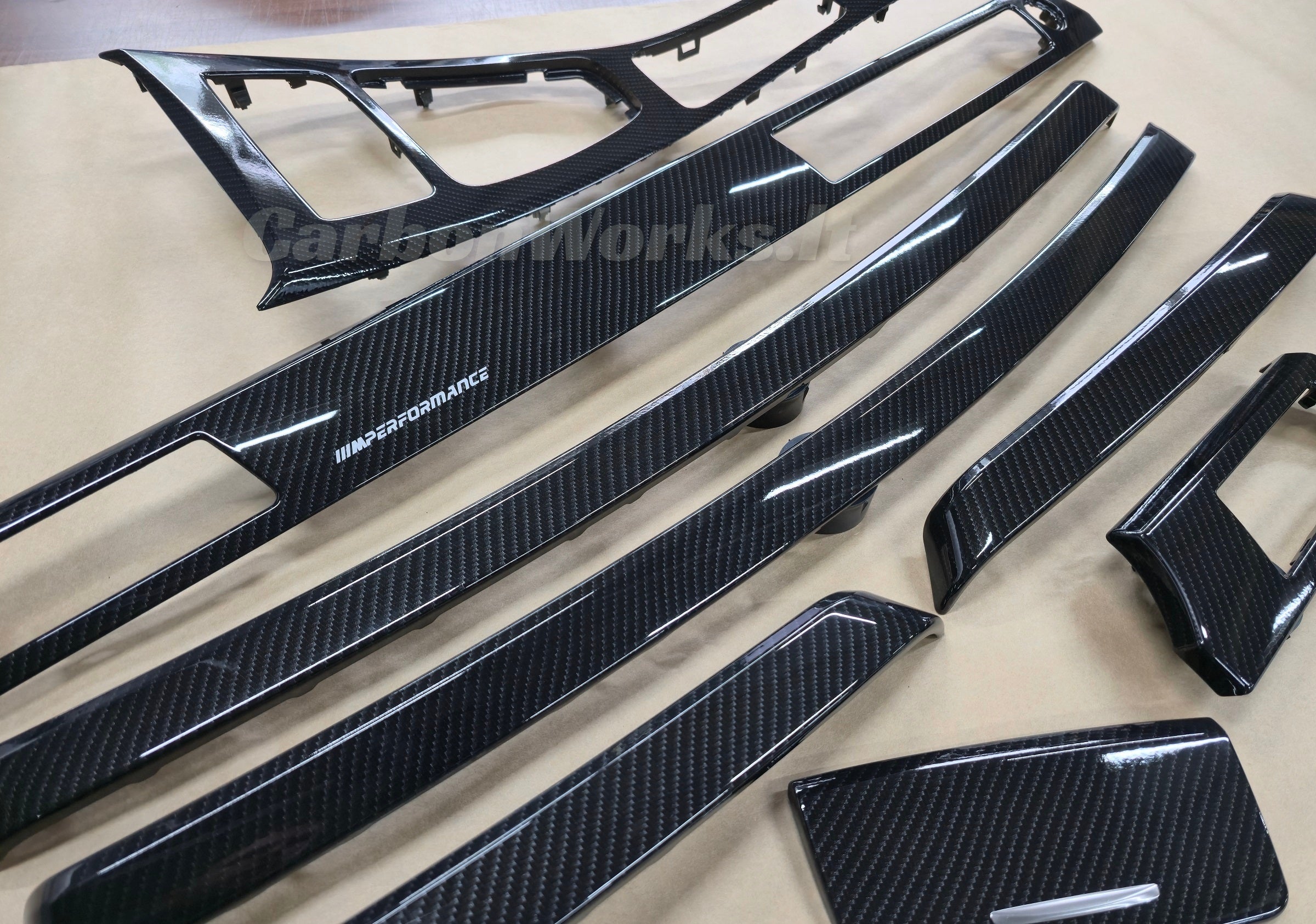 BMW 3 series E90 Carbon interior decorative trims RHD