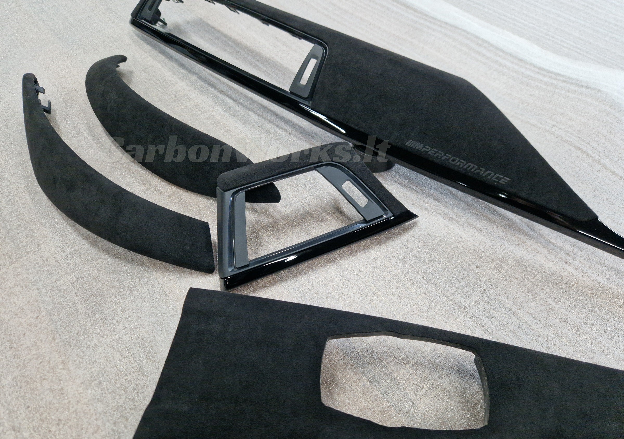 BMW 4 | M4 series F32 | F82 Alcantara interior decorative trims LHD