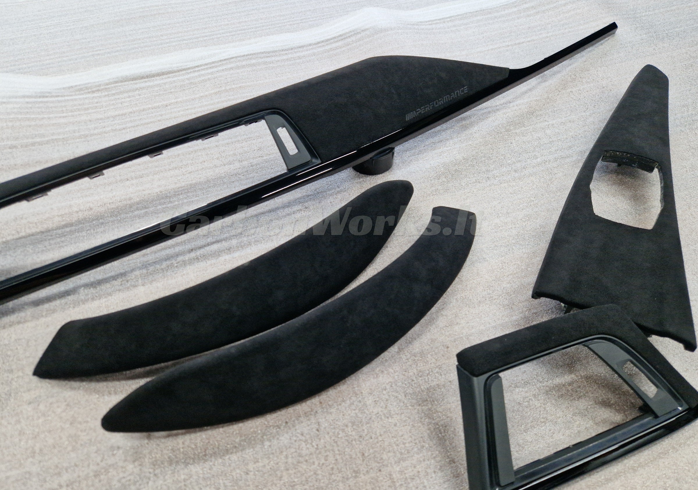 BMW 4 | M4 series F32 | F82 Alcantara interior decorative trims LHD