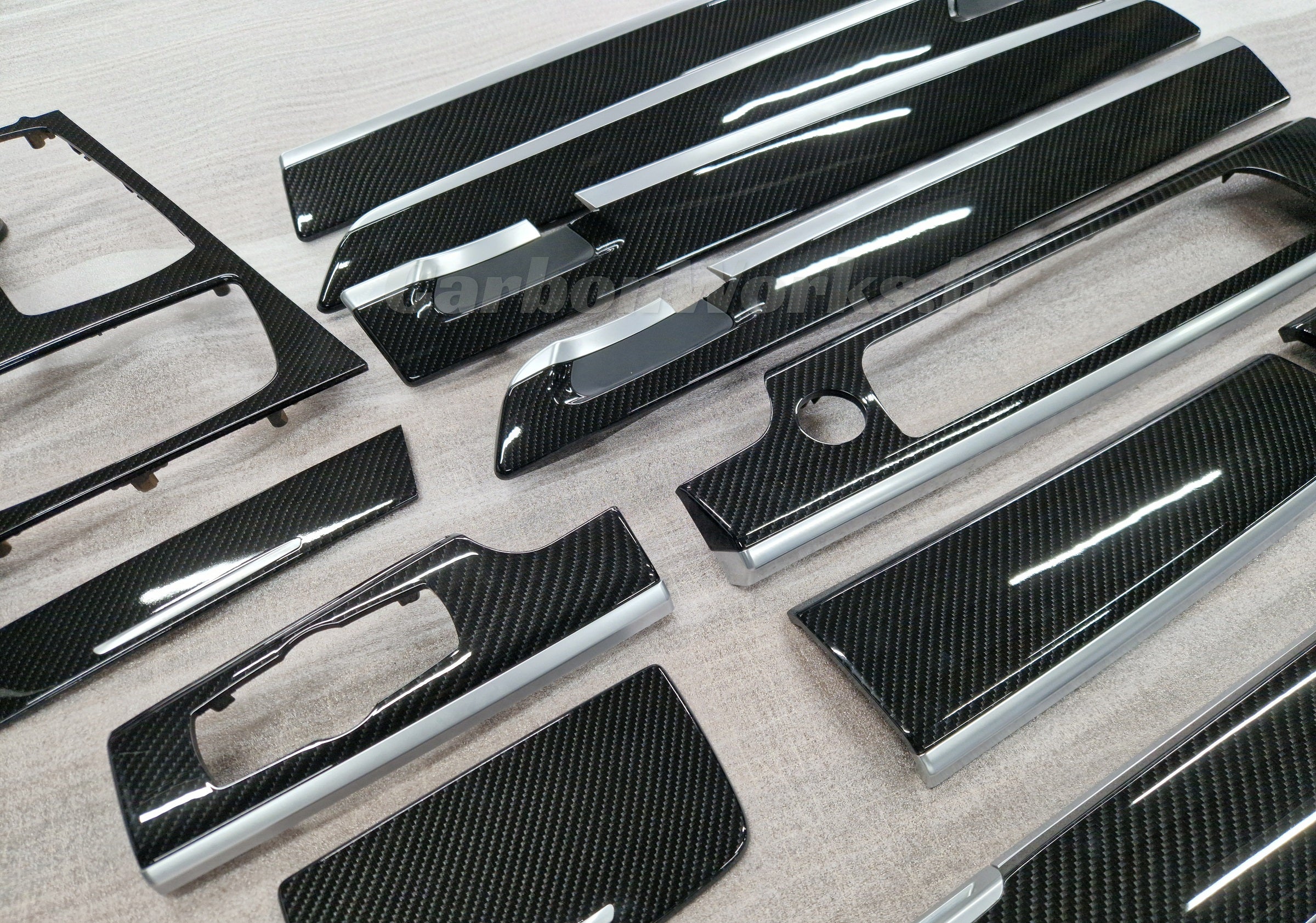 BMW 7 series F01 Carbon interior decorative trims LHD