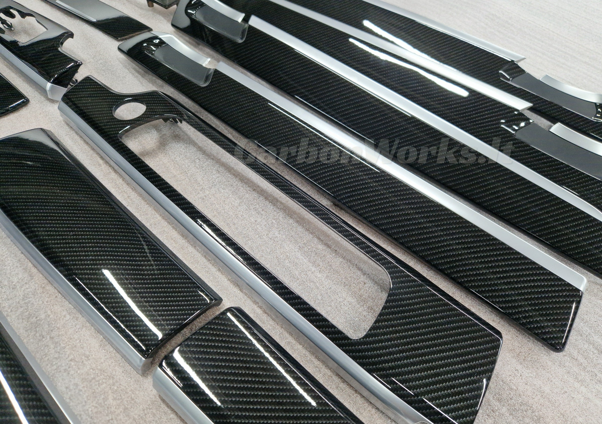 BMW 7 series F01 Carbon interior decorative trims LHD