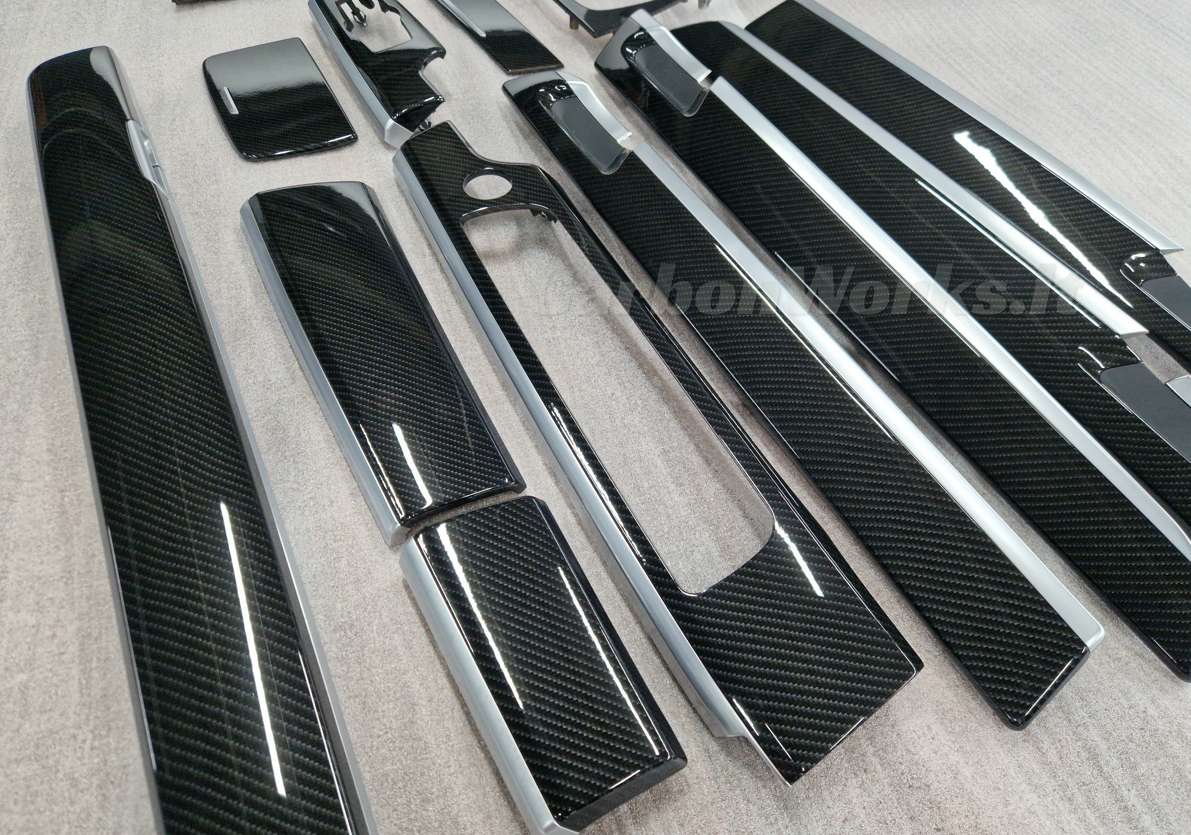BMW 7 series F01 Carbon interior decorative trims LHD