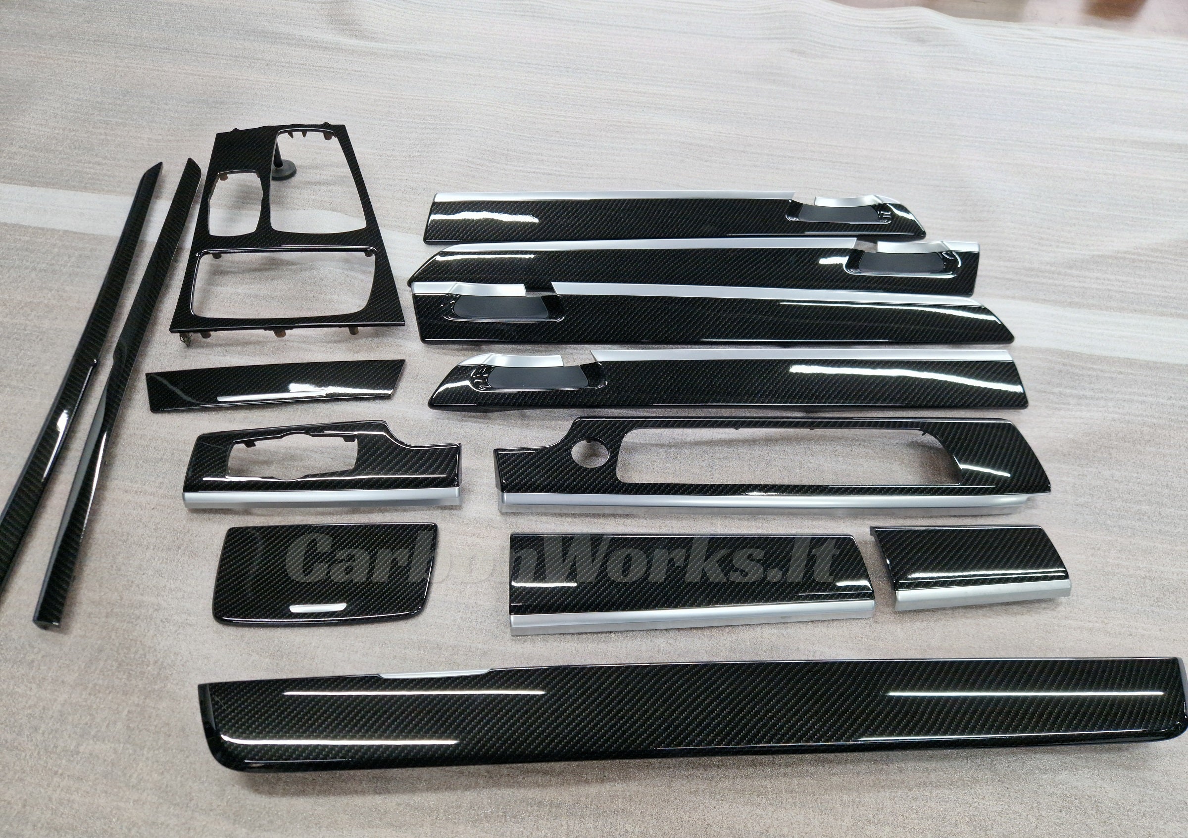 BMW 7 series F01 Carbon interior decorative trims LHD