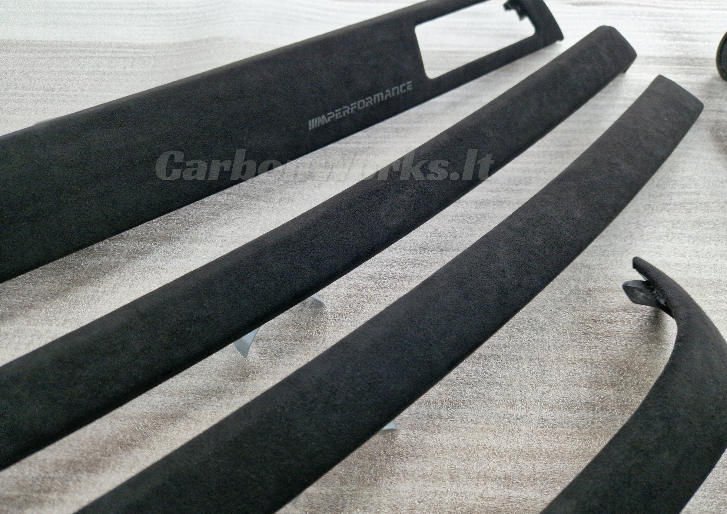 BMW 3 series E90 alcantara interior decorative trims