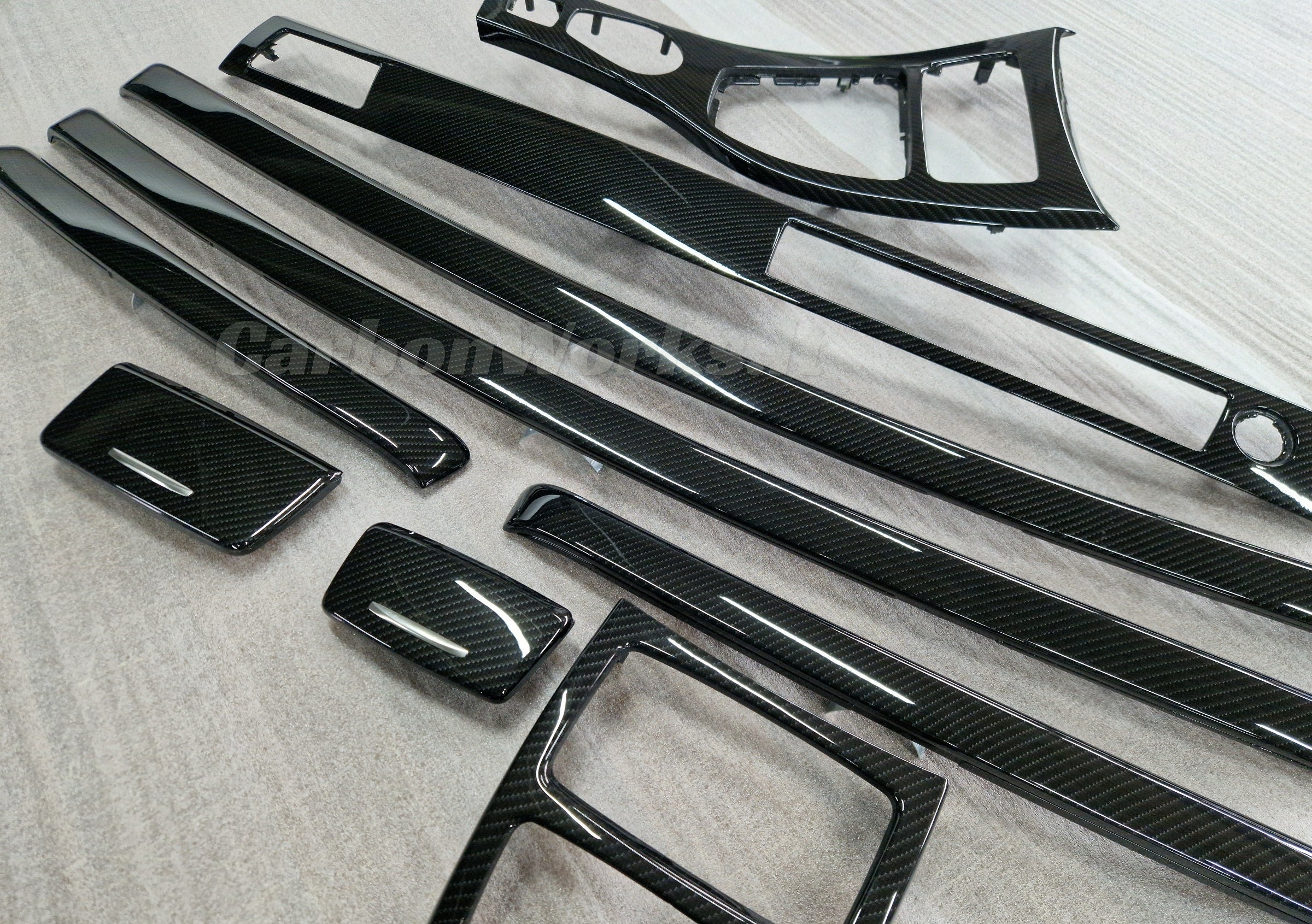 BMW 3 series E93 Carbon interior decorative trims RHD