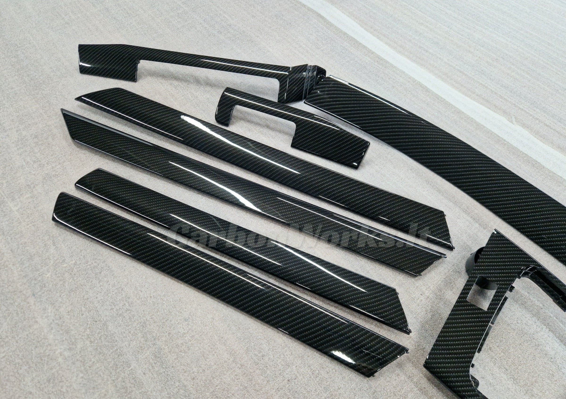 BMW 3 series E46 Carbon interior decorative trims RHD