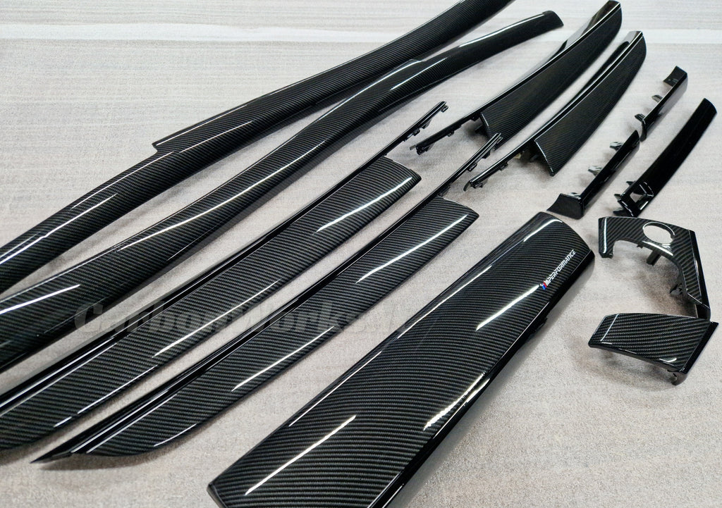 BMW X5 series E70 Carbon interior decorative trims LHD