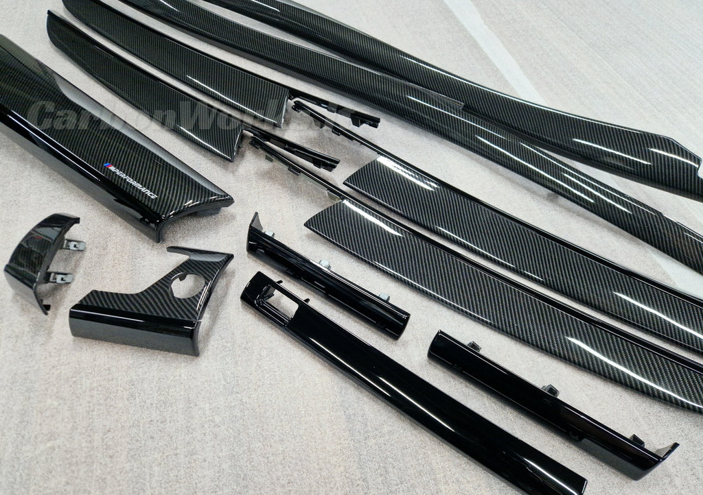 BMW X5 series E70 Carbon interior decorative trims LHD