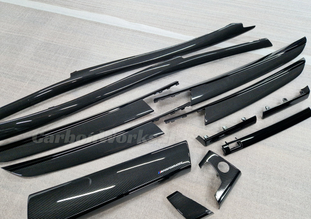 BMW X5 series E70 Carbon interior decorative trims LHD