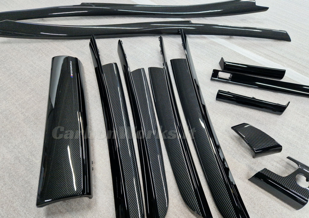 BMW X5 series E70 Carbon interior decorative trims LHD