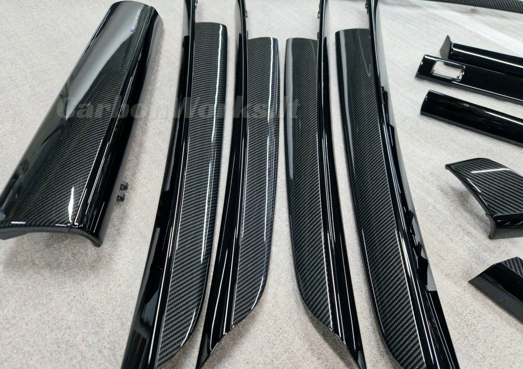 BMW X5 series E70 Carbon interior decorative trims LHD