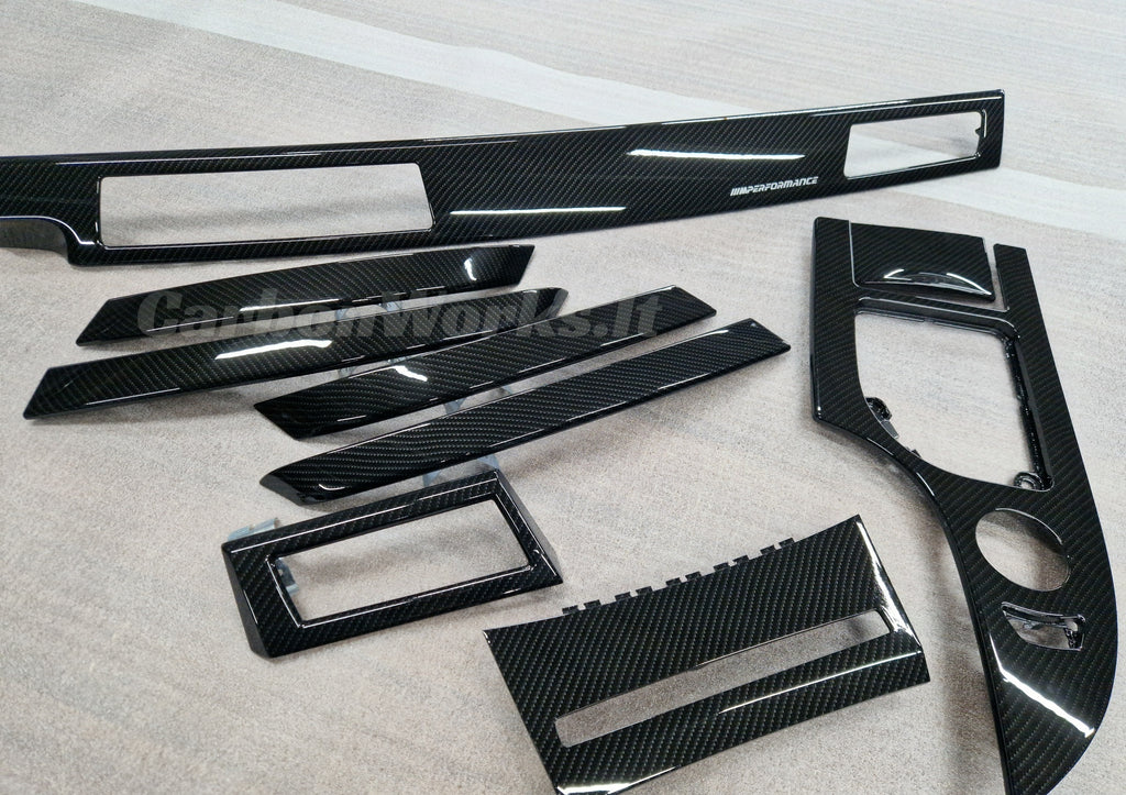 BMW 5 series E60 pre FL Carbon interior decorative trims LHD