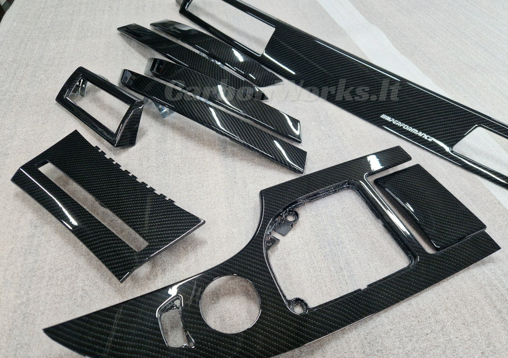 BMW 5 series E60 pre FL Carbon interior decorative trims LHD