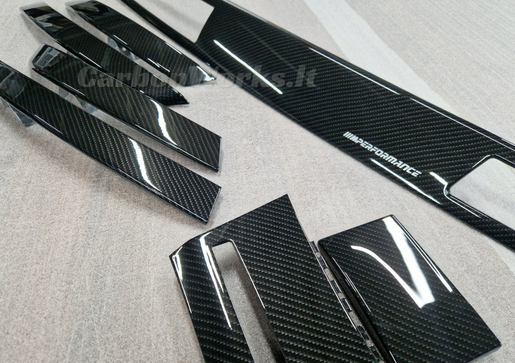 BMW 5 series E60 pre FL Carbon interior decorative trims LHD