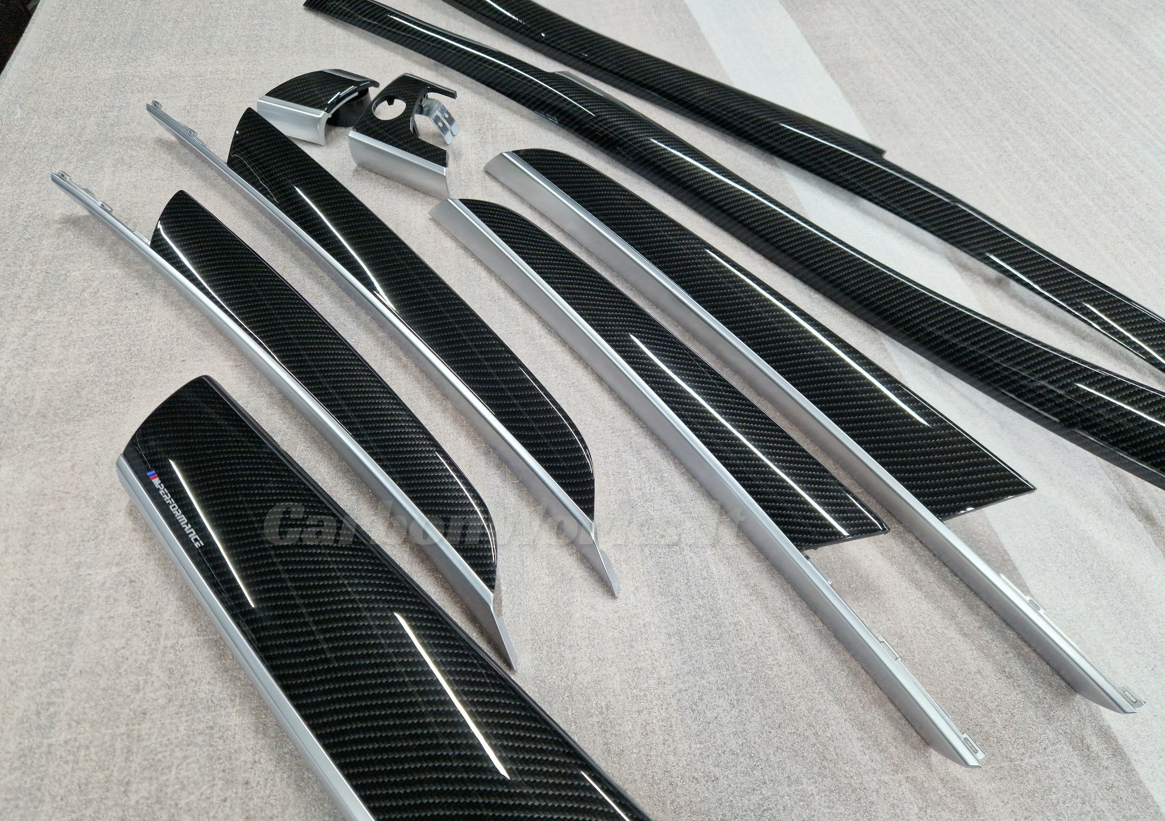 BMW X5 series E70 Carbon interior decorative trims RHD