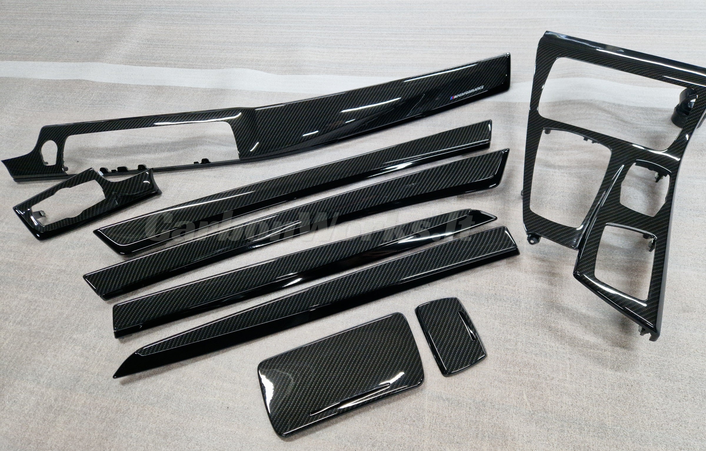 BMW 5 series F10 Carbon interior decorative trims LHD