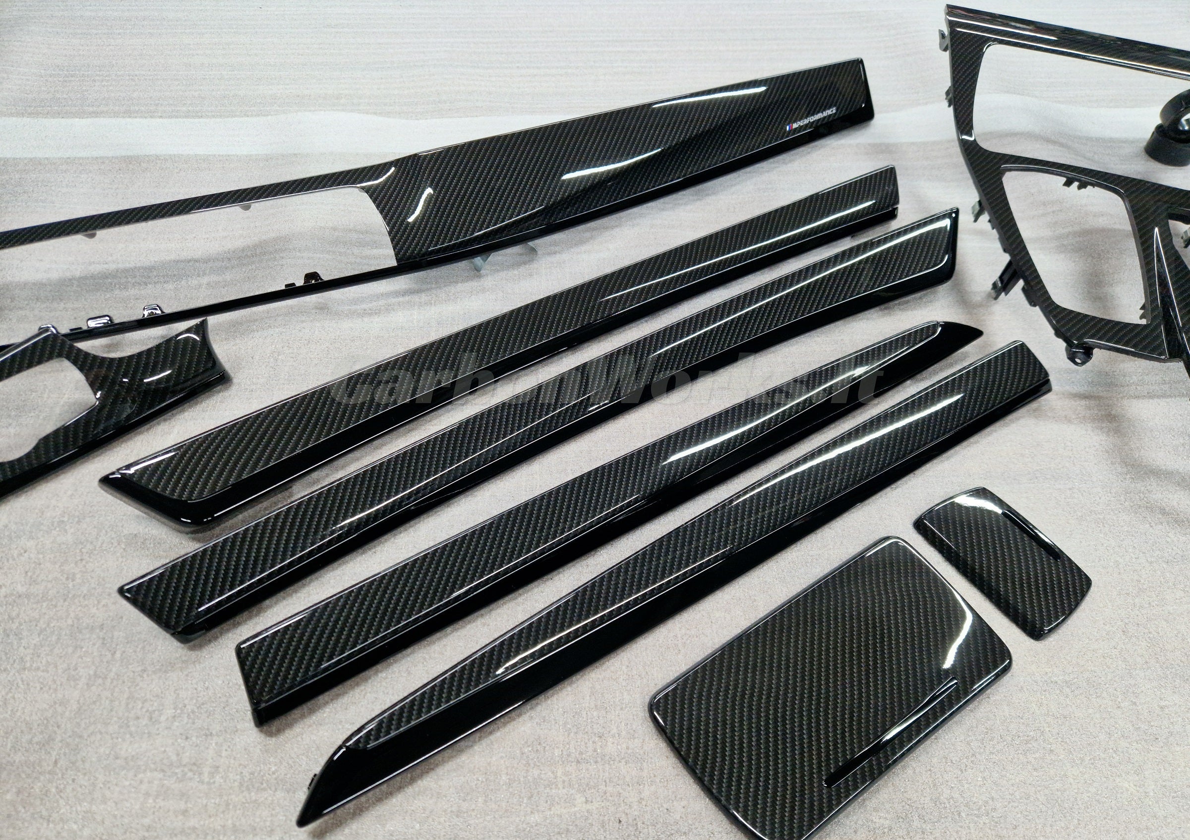 BMW 5 series F10 Carbon interior decorative trims LHD