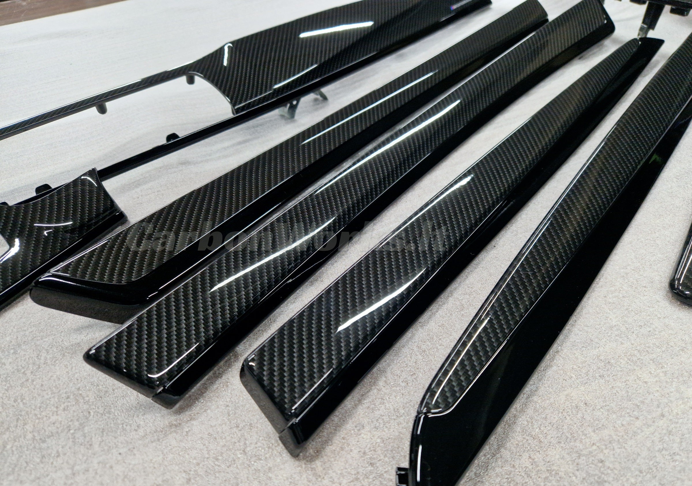 BMW 5 series F10 Carbon interior decorative trims LHD